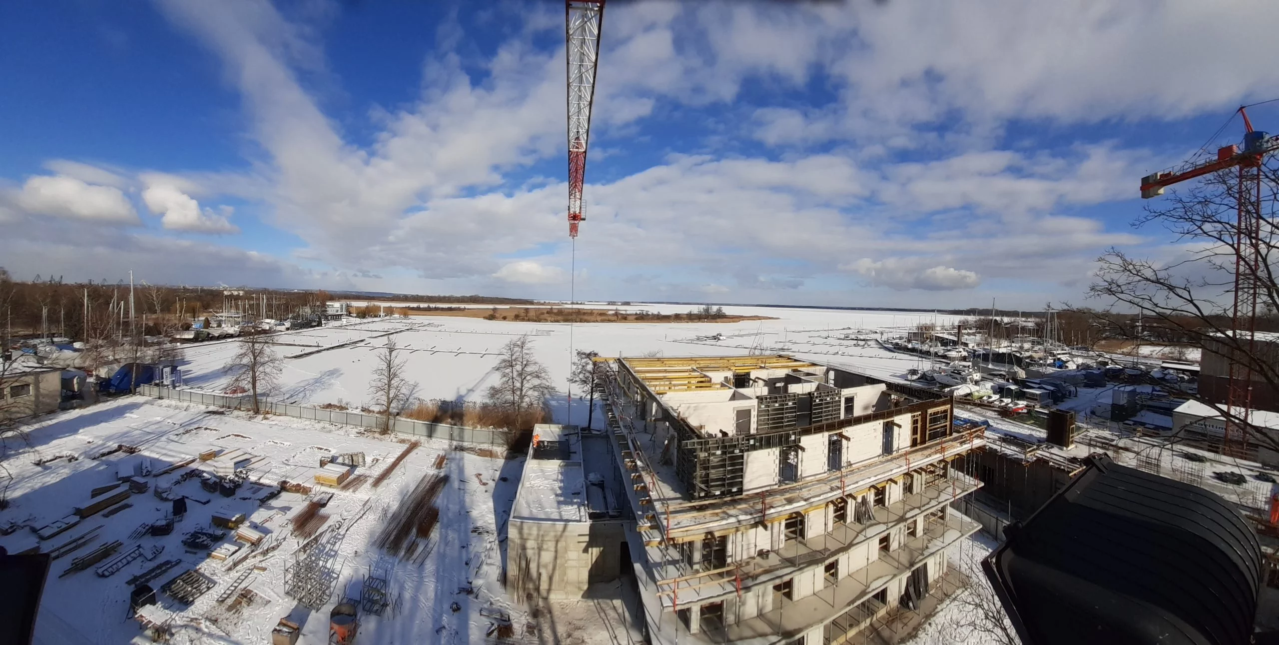 Victoria, Dziennik budowy Victoria Apartments w Szczecinie - styczeń 2021