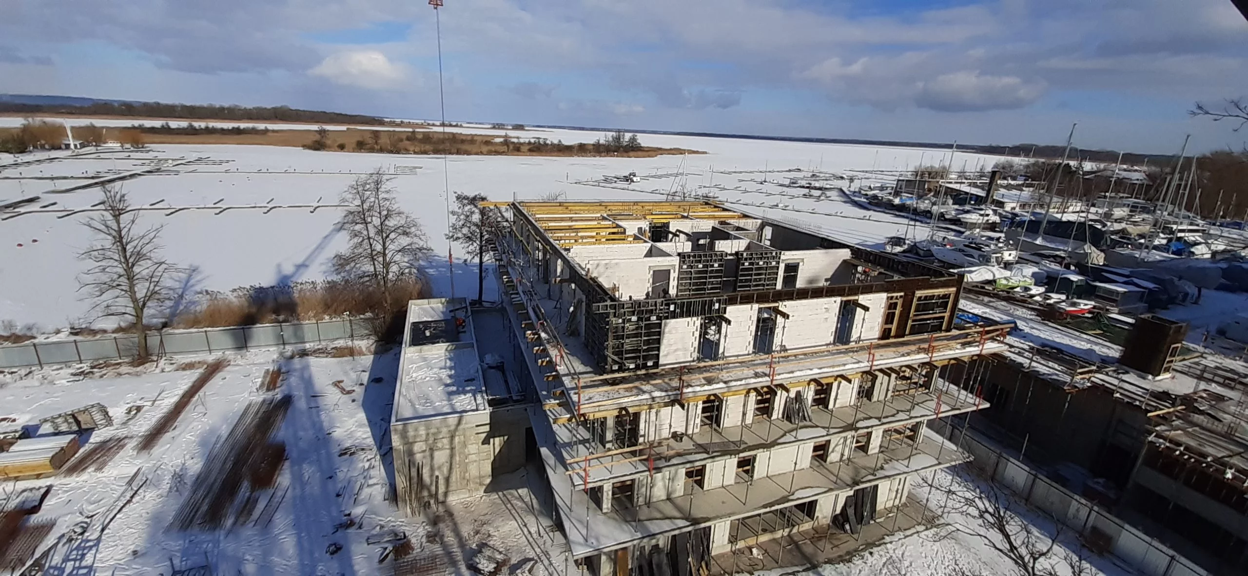 Victoria, Dziennik budowy Victoria Apartments w Szczecinie - styczeń 2021