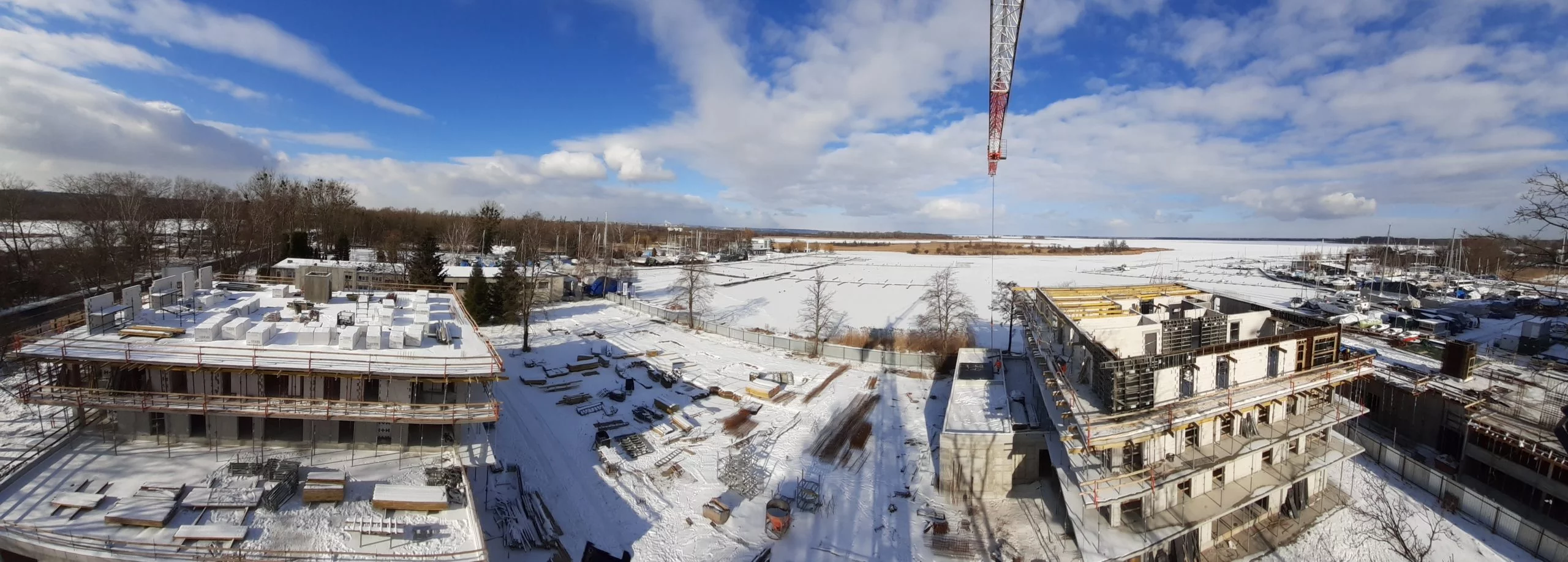 Victoria, Dziennik budowy Victoria Apartments w Szczecinie - styczeń 2021