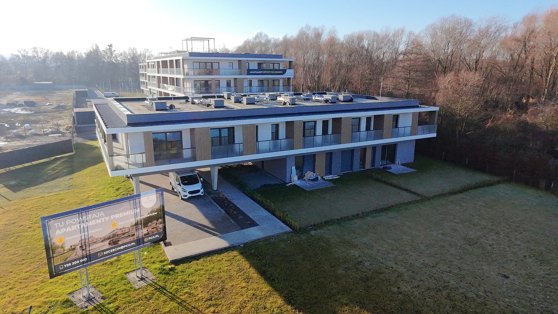 Victoria, Dziennik budowy