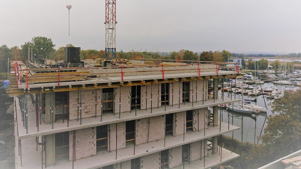 Victoria, Dziennik budowy - Victoria Apartments w Szczecinie - październik 2021