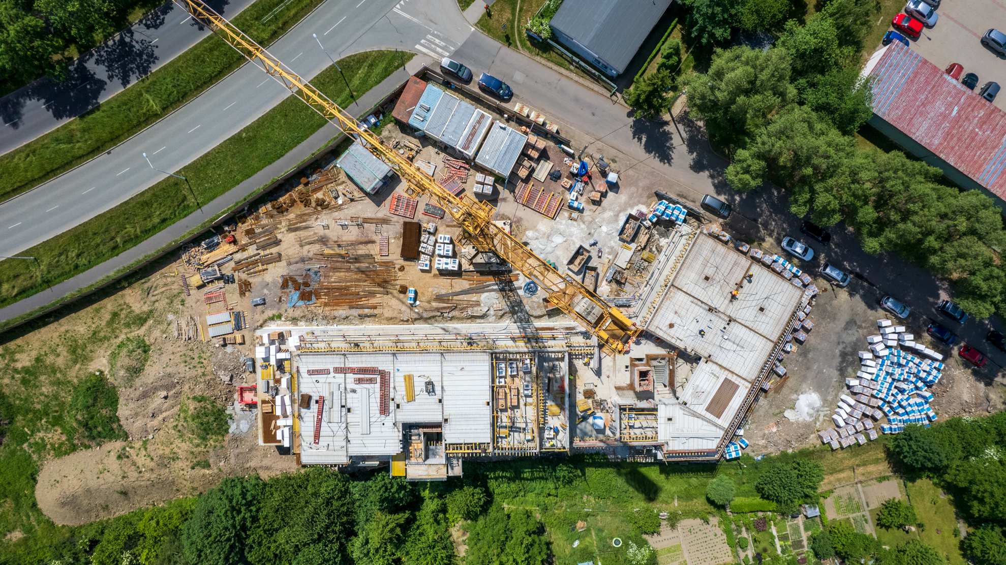 Nowe Podzamcze, Dziennik budowy - Nowe Podzamcze w Wałbrzychu - styczeń 2022