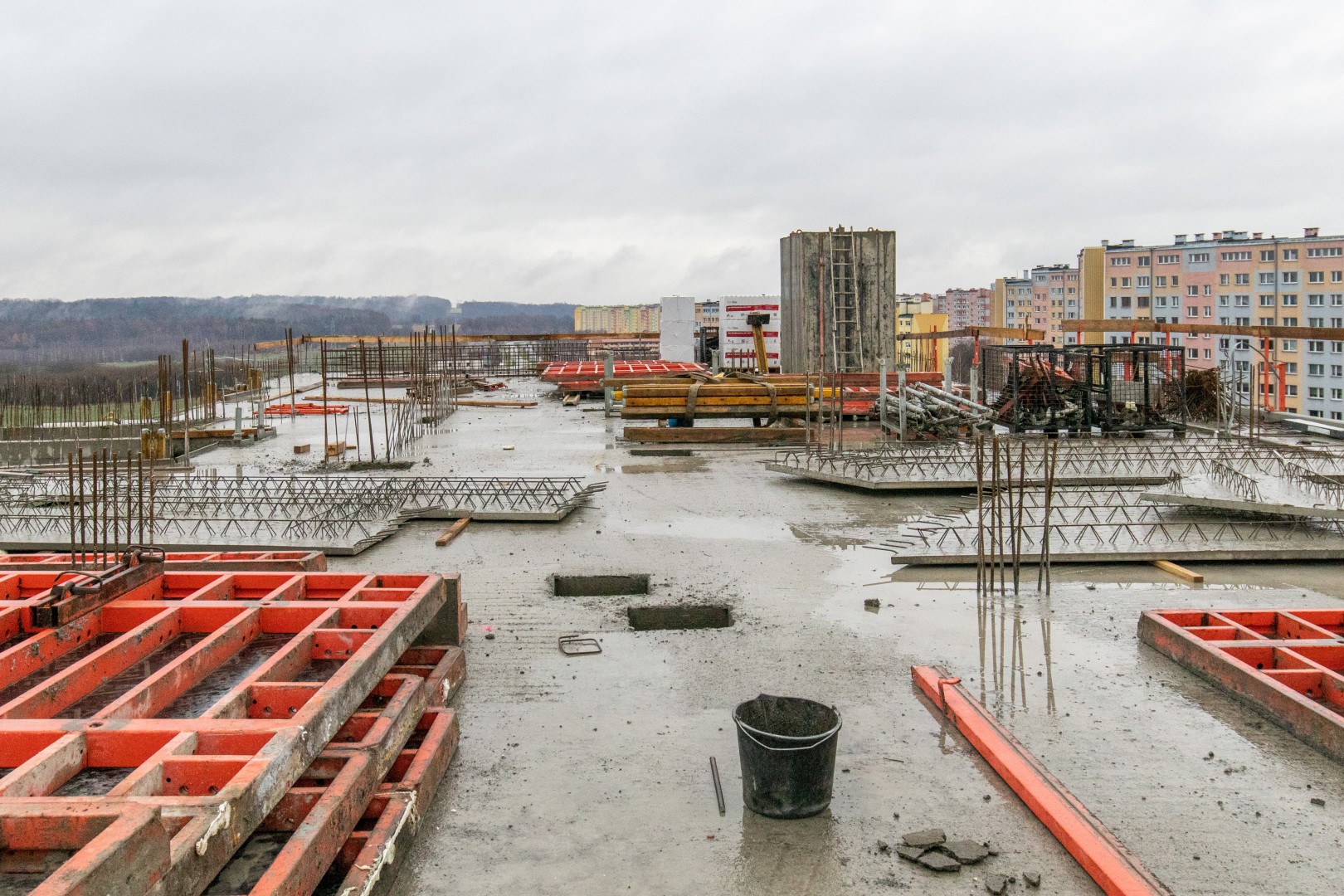 Nowe Podzamcze - dziennik budowy, grudzień 2022