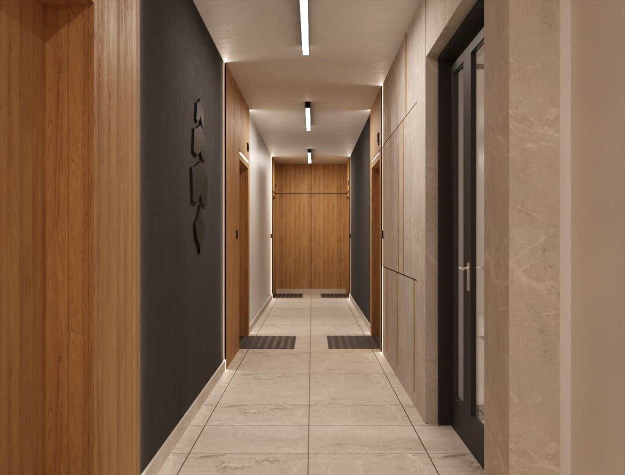 Victoria II, Wizualizacja wnętrz Victoria Apartments II - apartament D1.3.UT.5