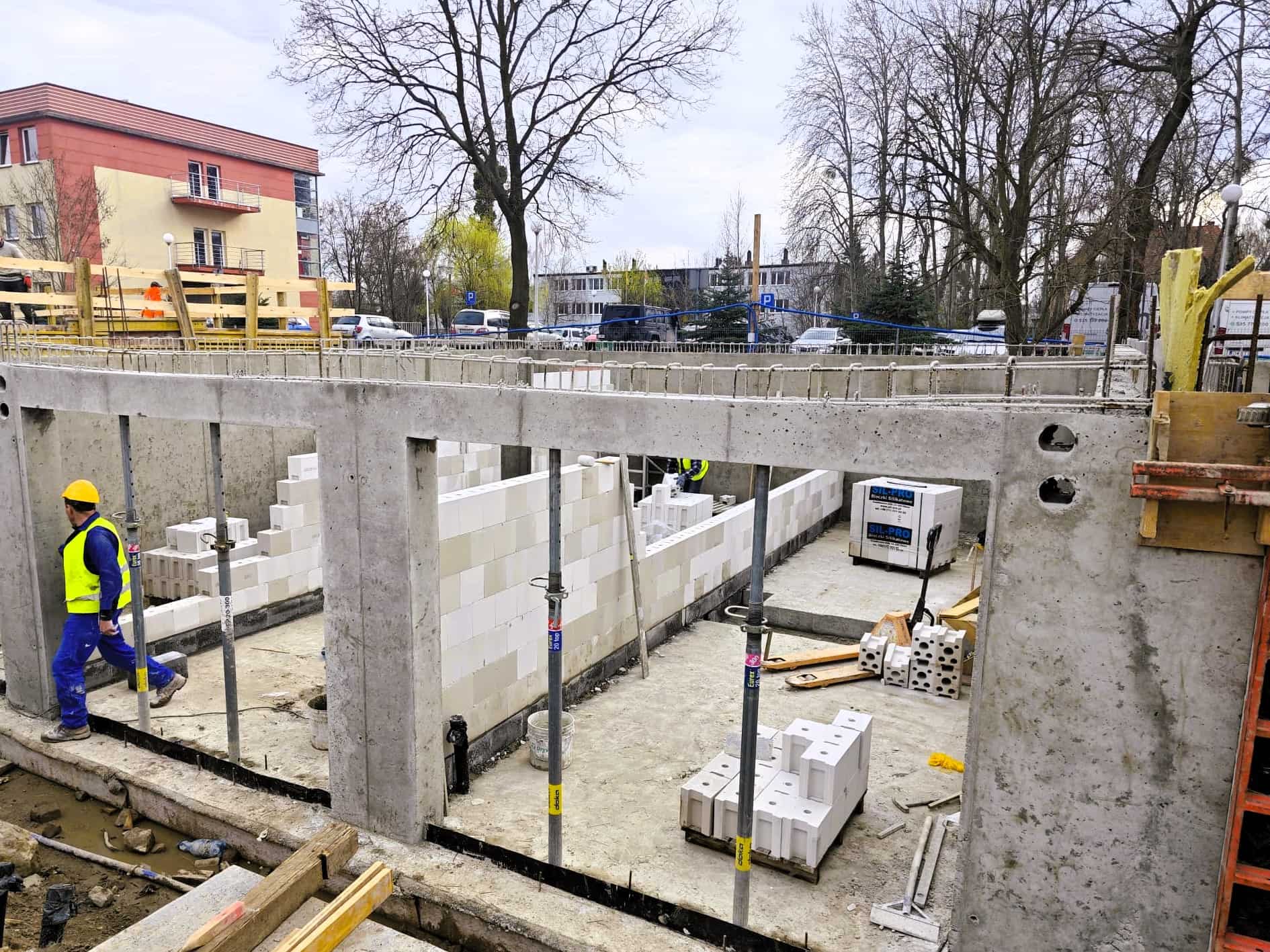 Dziennik budowy, Dziennik budowy Osiedle BO - apartamenty Bociania, Wrocław - styczeń 2024