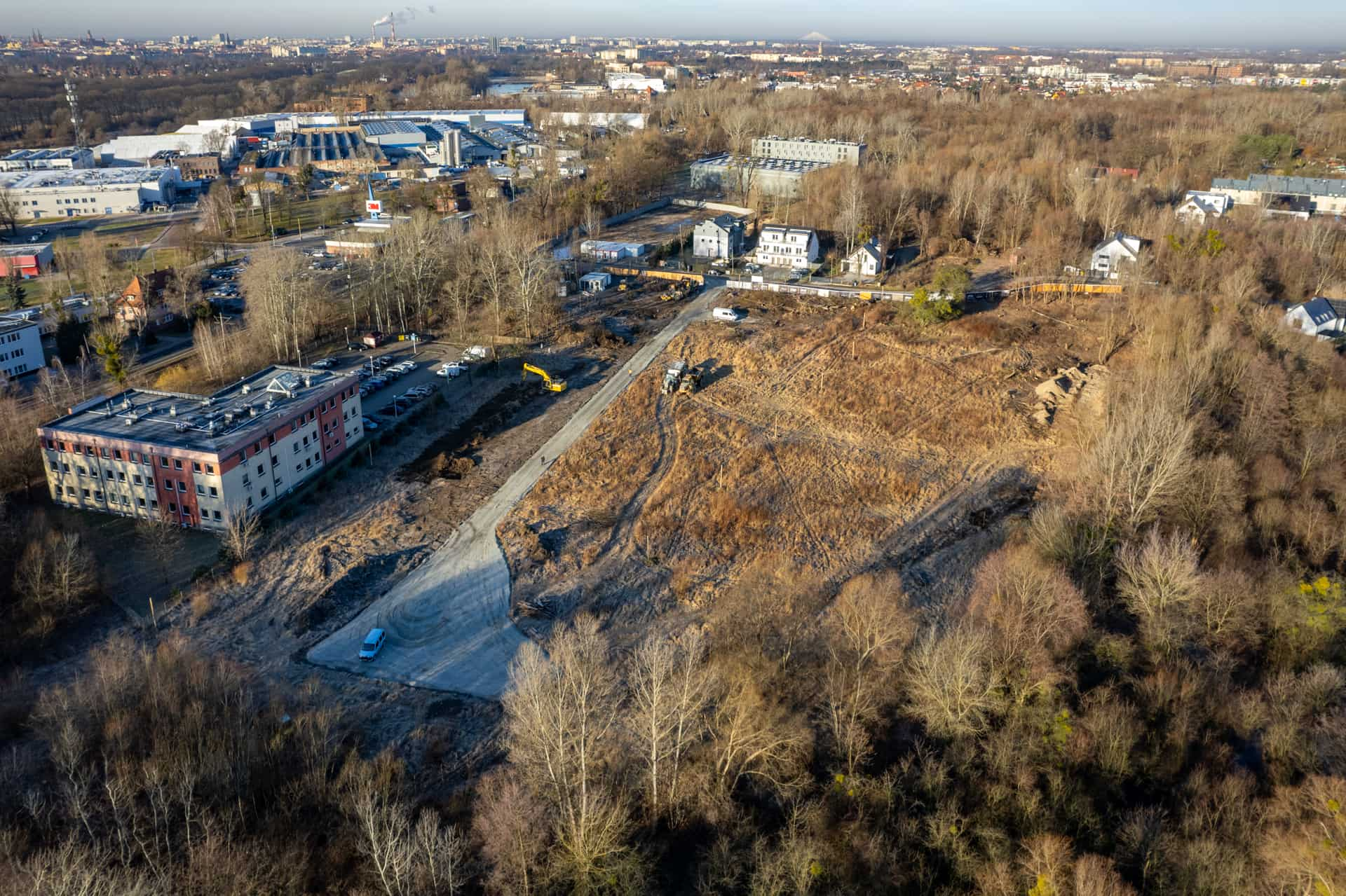 Dziennik budowy, Dziennik budowy Osiedle BO - apartamenty Bociania, Wrocław - styczeń 2024