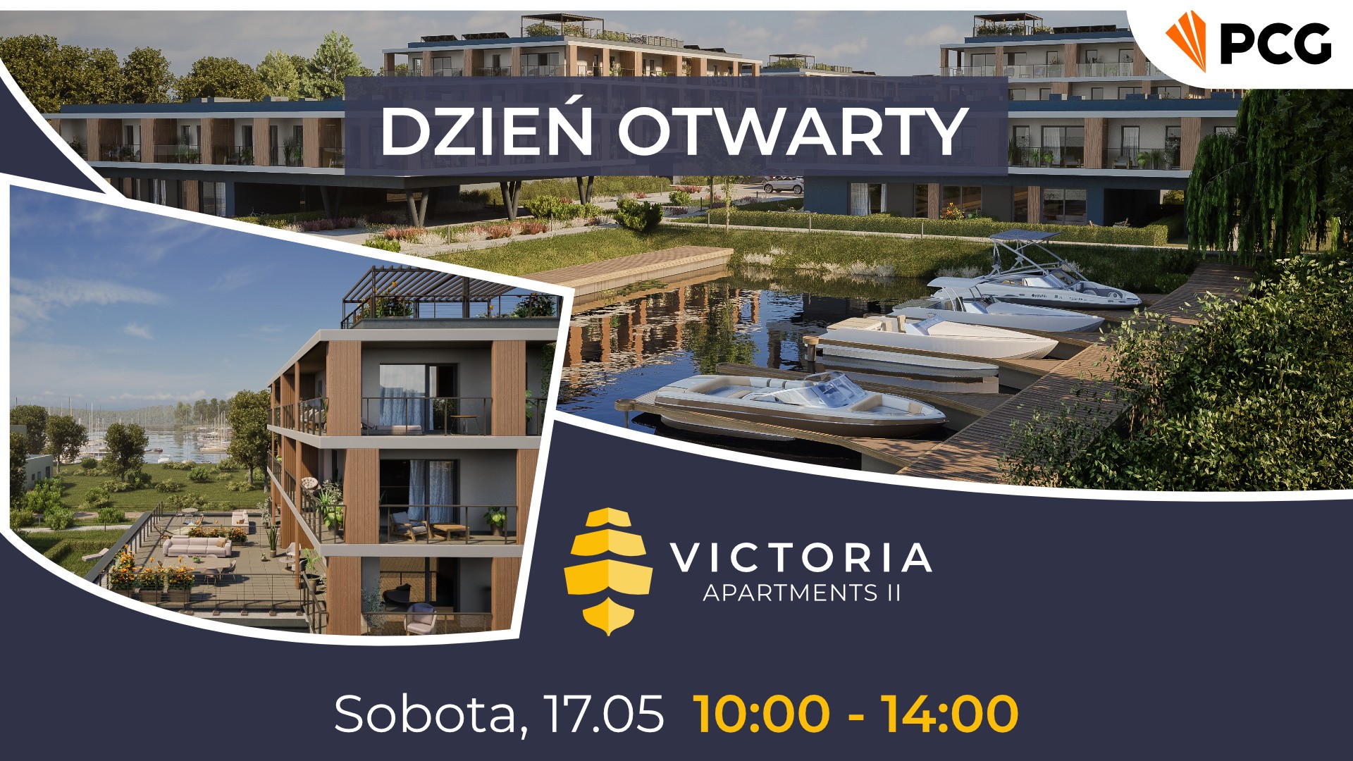 Zamieszkaj nad jeziorem – Dzień Otwarty w Victoria Apartments II już 17 maja!