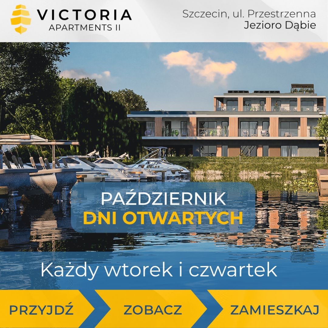 ✨ Październik w Victoria Apartments II – Drzwi Otwarte dwa razy w tygodniu! ✨