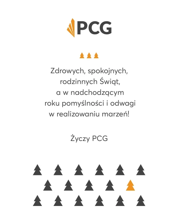 Wesołych Świąt życzy PCG